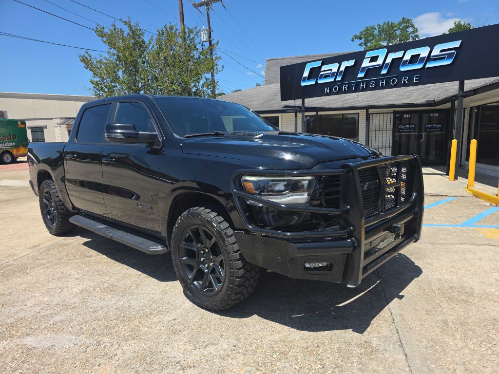 Black 2023 RAM 1500 Pickup Truck Four-Wheel Drive Automatic