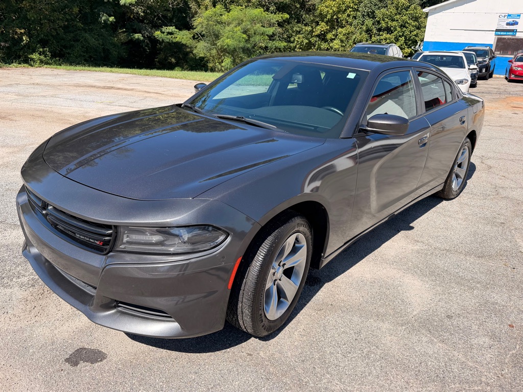 Black 2017 Dodge Charger Sedan Rear-Wheel Drive Automatic