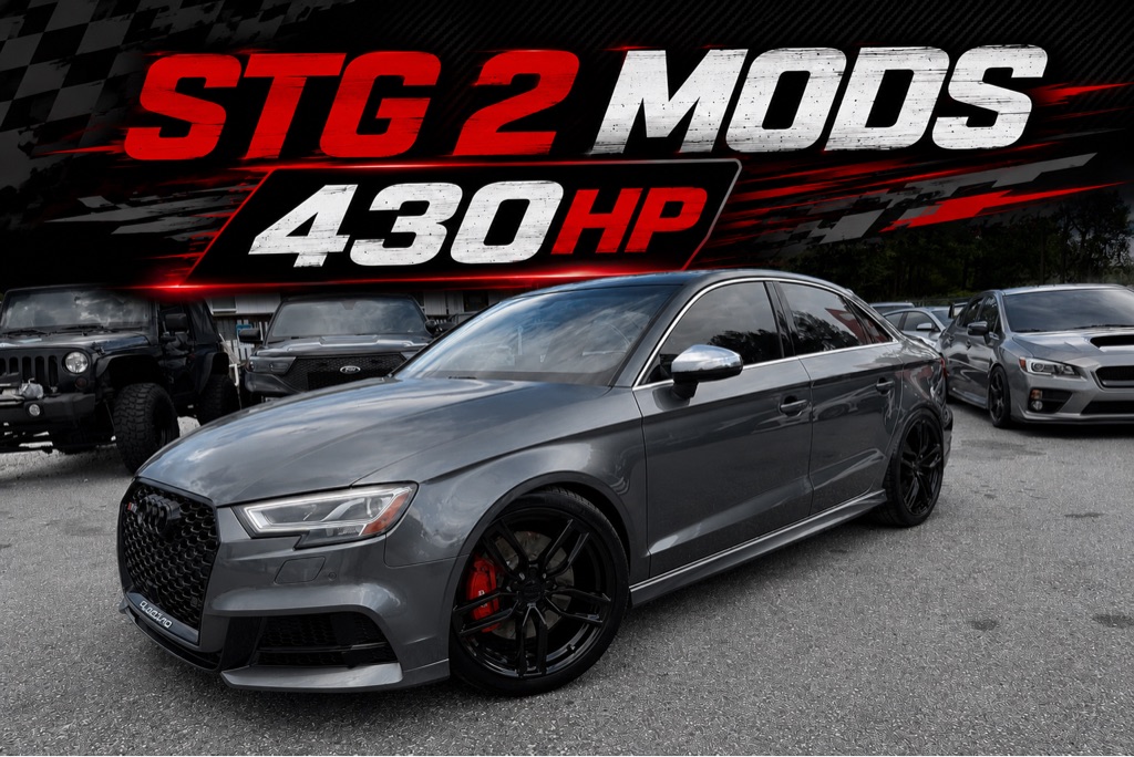 2017 Audi S3 2.0T quattro Prestige AWD Gris Sedán Tracción en las cuatro ruedas 6 velocidades Doble cloch