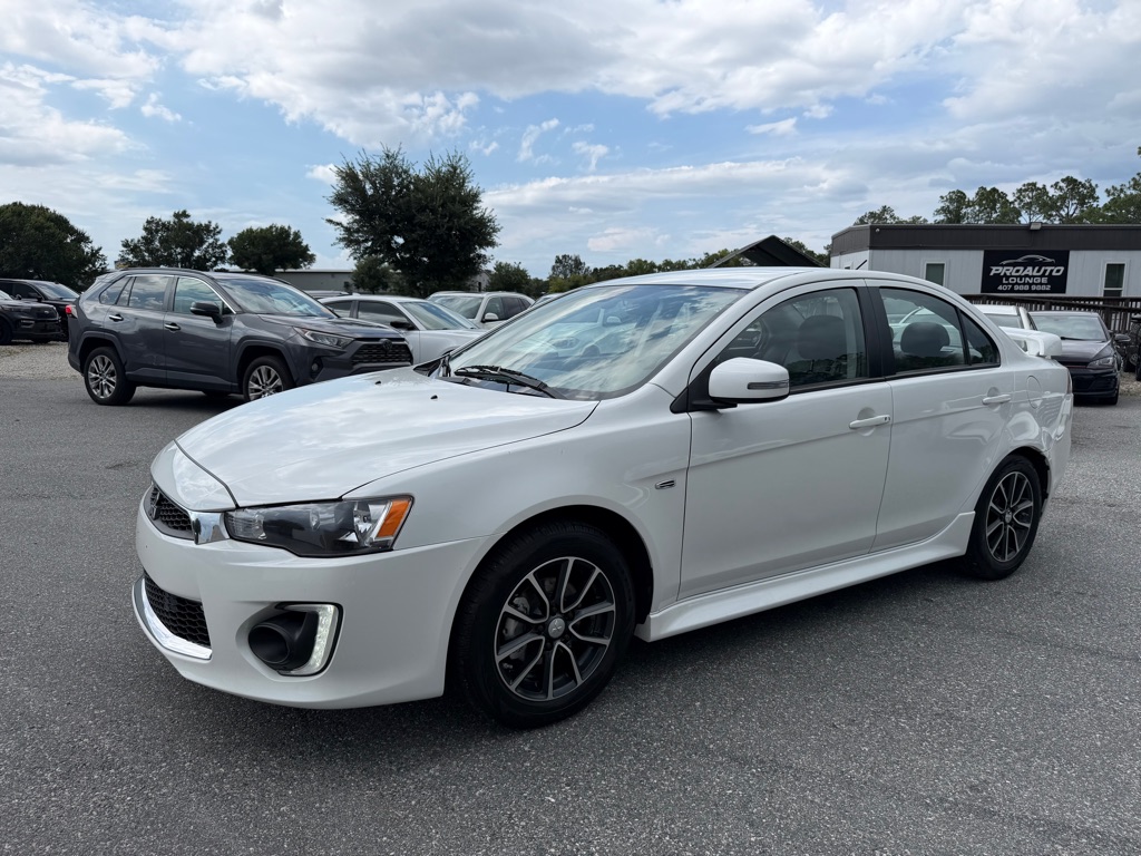 White 2016 Mitsubishi Lancer Sedan All-Wheel Drive Continuously Variable Transmission