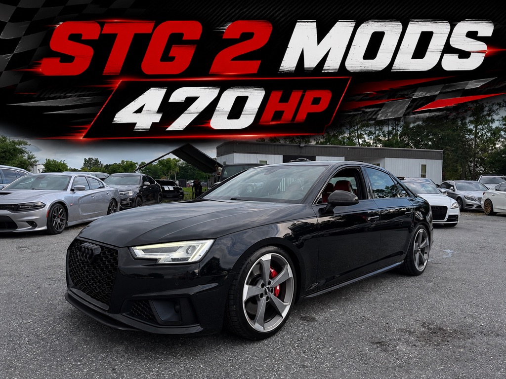Black 2019 Audi S4 3.0T quattro Premium Plus Sedan AWD Sedan All-Wheel Drive 8-Speed Automatic