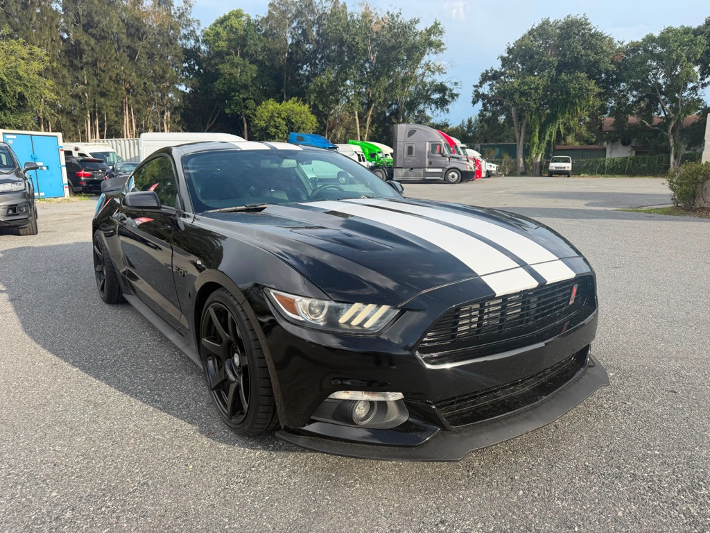 Black 2017 Ford Mustang Coupe Rear-Wheel Drive 6-Speed Manual