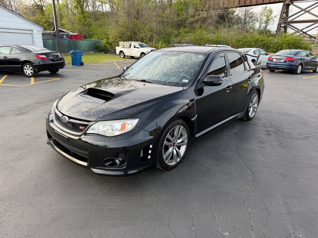 Black 2013 Subaru Impreza WRX STI Sedan AWD Sedan All-Wheel Drive 6-Speed Manual