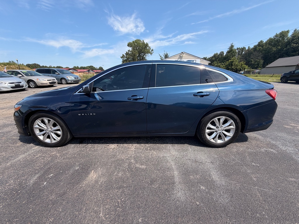 Blue 2020 Chevrolet Malibu Sedan Front-Wheel Drive Continuously Variable Transmission