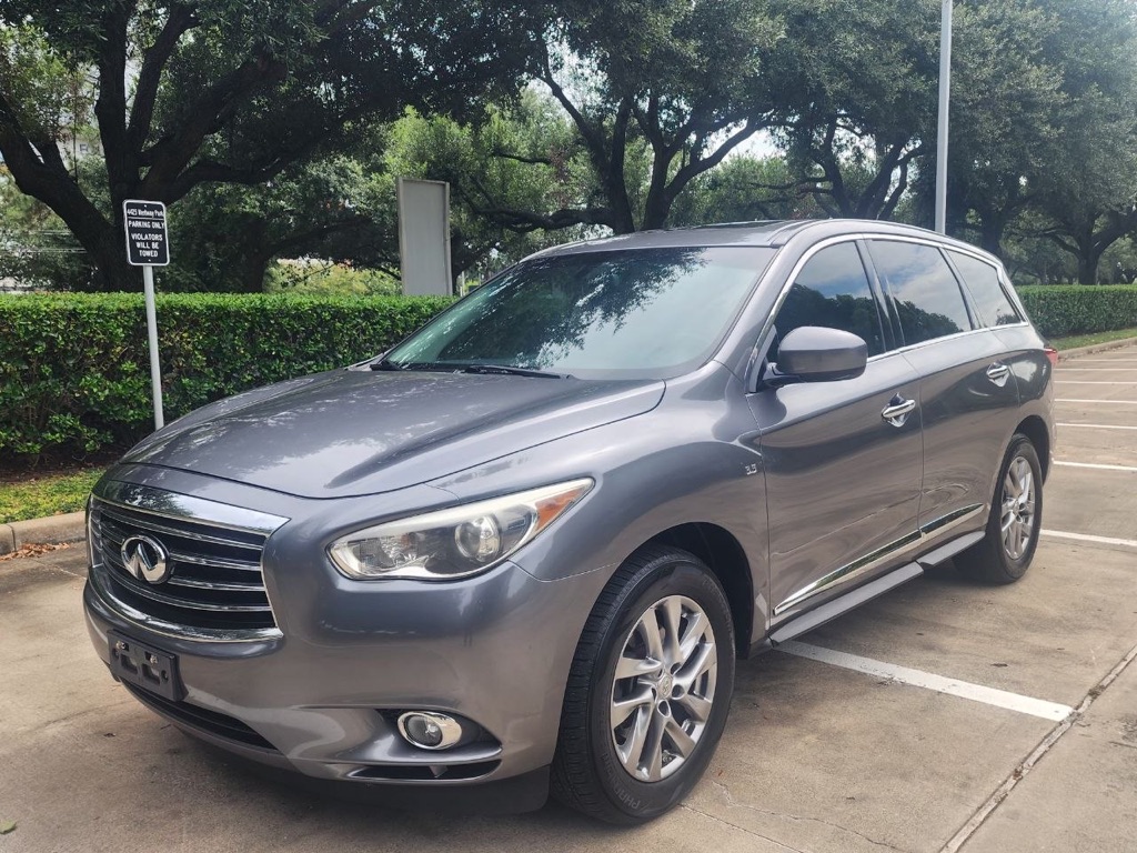 Gray 2015 INFINITI QX60 SUV / Crossover Front-Wheel Drive Continuously Variable Transmission