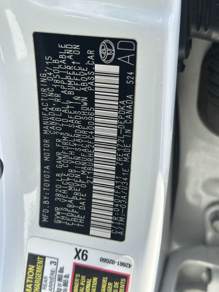 Photo 12 of this TOYOTA COROLLA
