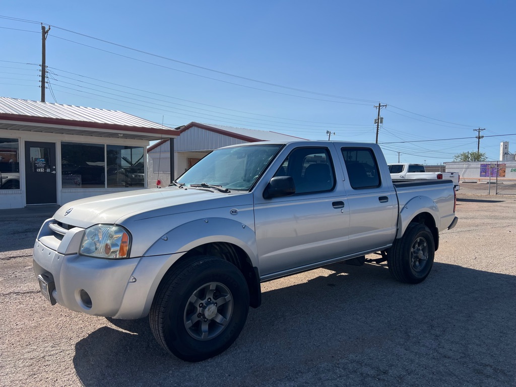 Silver 2004 Nissan Frontier Pickup Truck Rear-Wheel Drive 5-Speed Manual