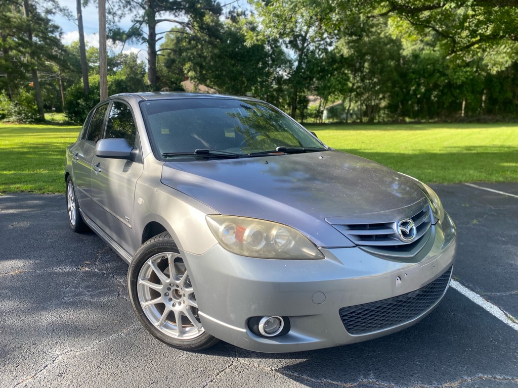 Gray 2006 Mazda MAZDA3 Hatchback Front-Wheel Drive 5-Speed Manual