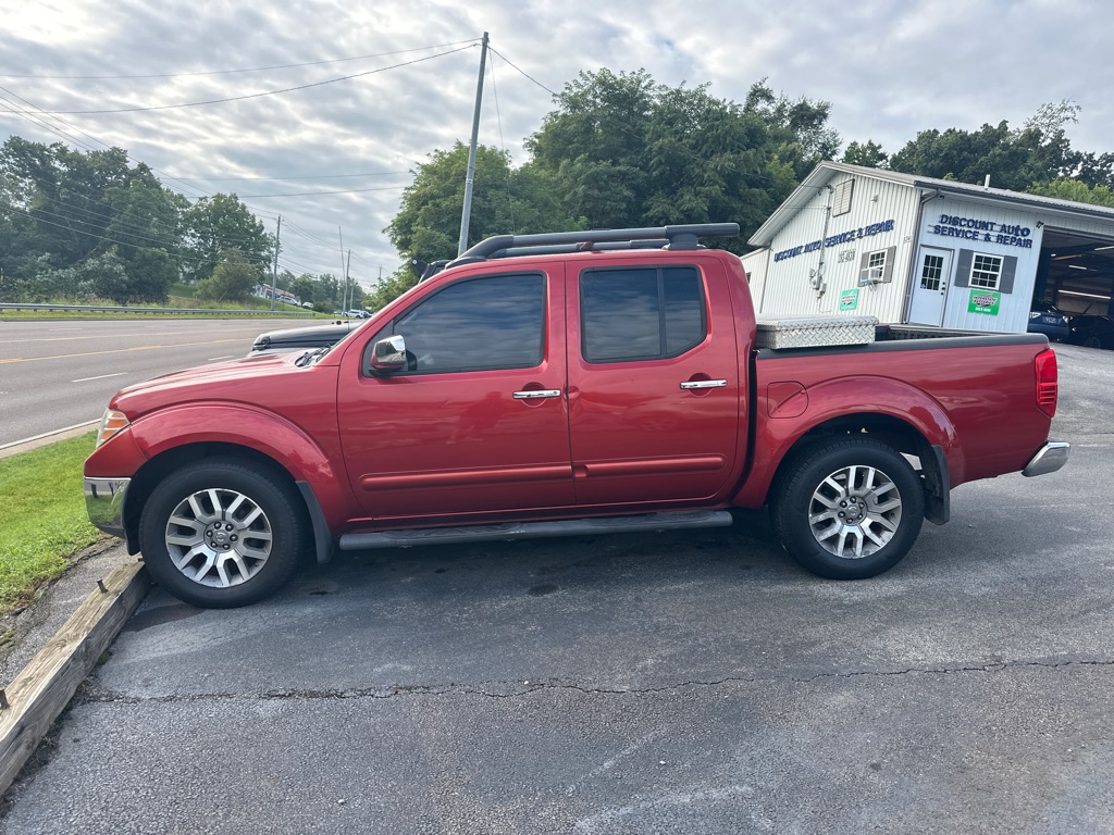 Red (MAROON) 2012 Nissan Frontier Pickup Truck Four-Wheel Drive 6-Speed Manual