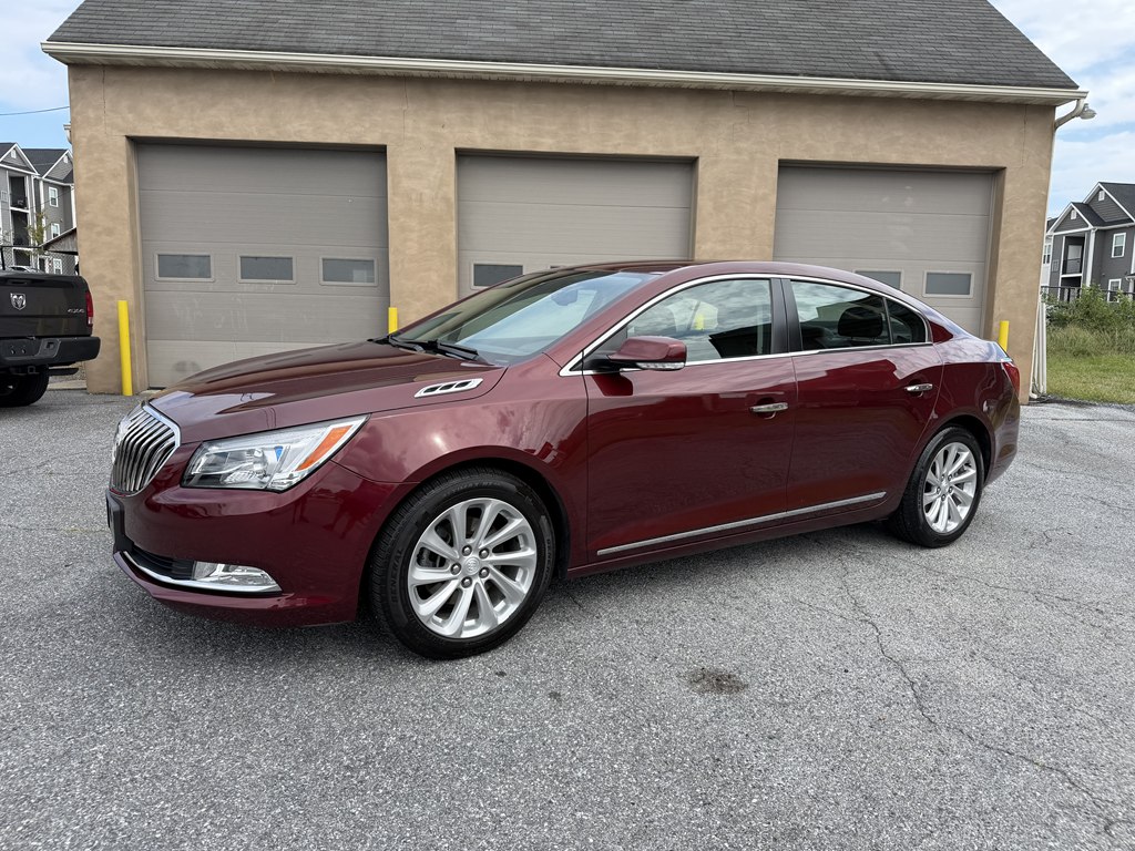 Red 2015 Buick LaCrosse Sedan Front-Wheel Drive Automatic