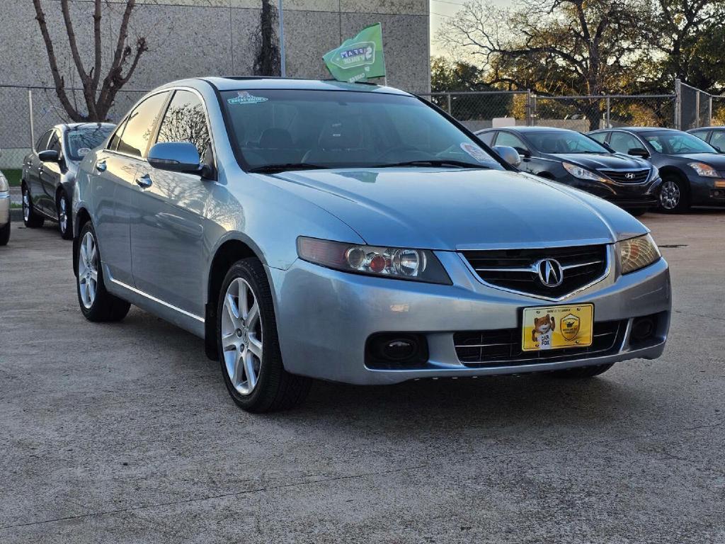 Blue 2005 Acura TSX Sedan FWD Sedan Front-Wheel Drive Automatic