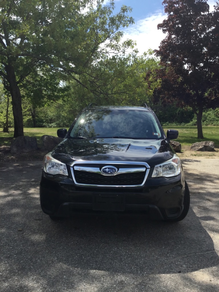 Black 2015 Subaru Forester SUV / Crossover All-Wheel Drive Continuously Variable Transmission