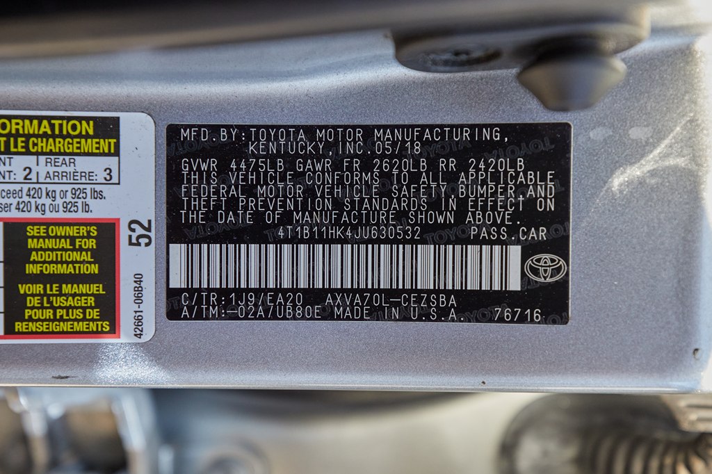 Photo 22 of this TOYOTA CAMRY