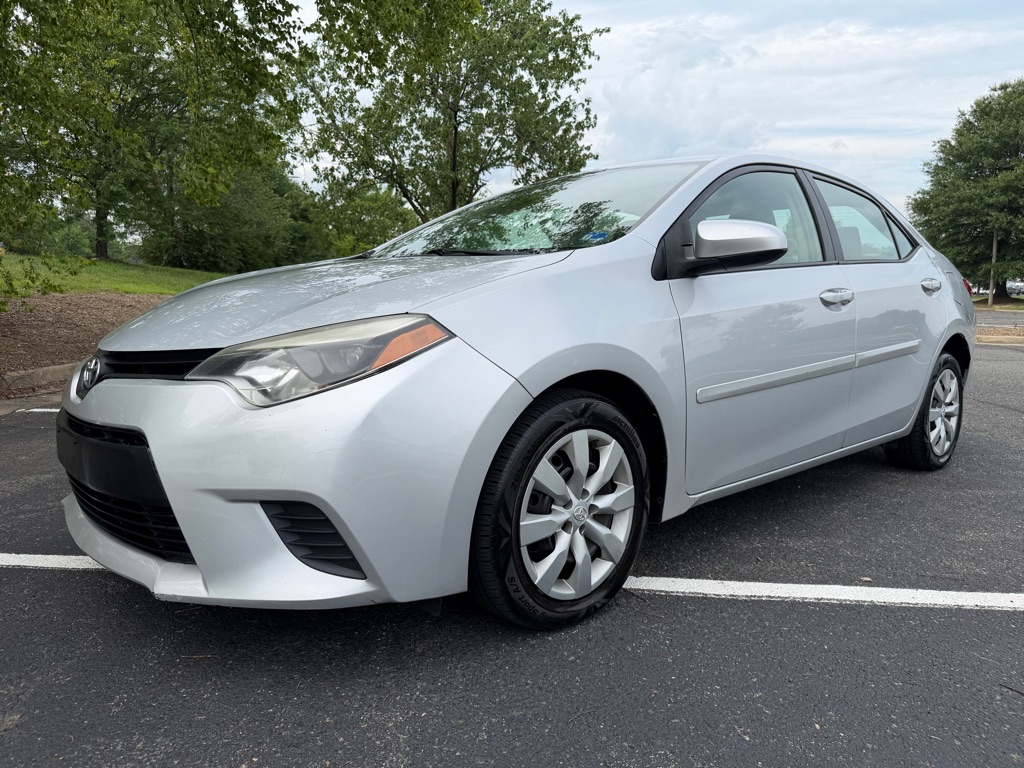 Silver 2014 Toyota Corolla Sedan Front-Wheel Drive Automatic