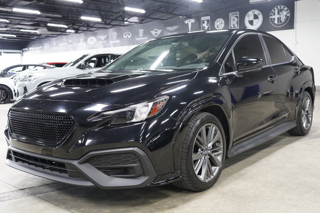 Black 2022 Subaru WRX Sedan All-Wheel Drive Manual