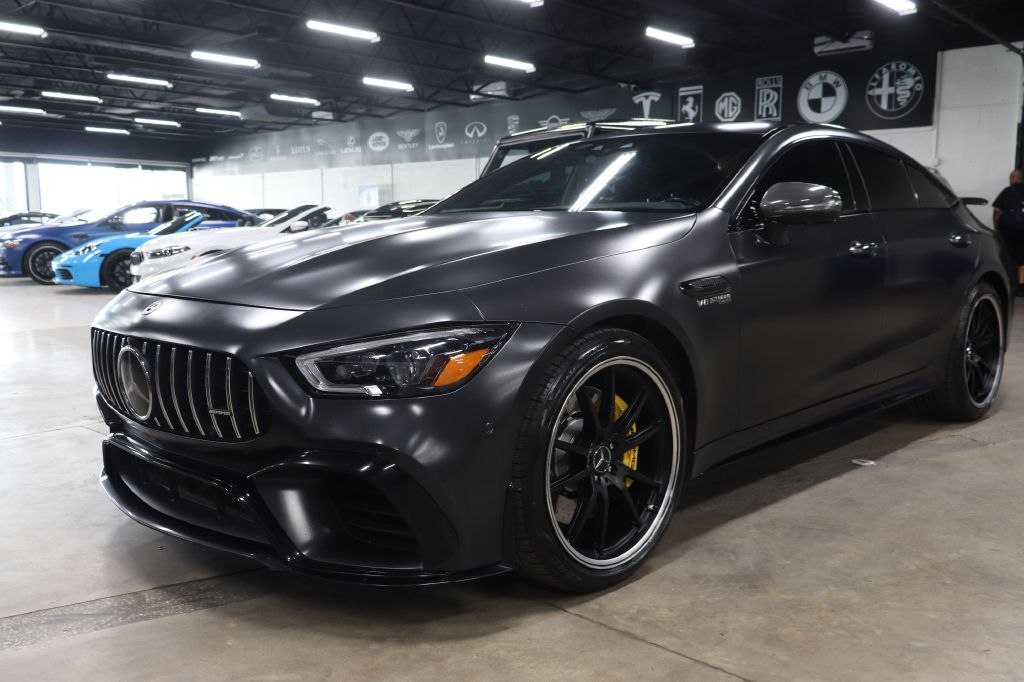 Black 2021 Mercedes-Benz AMG GT Coupe All-Wheel Drive 9-Speed Automatic