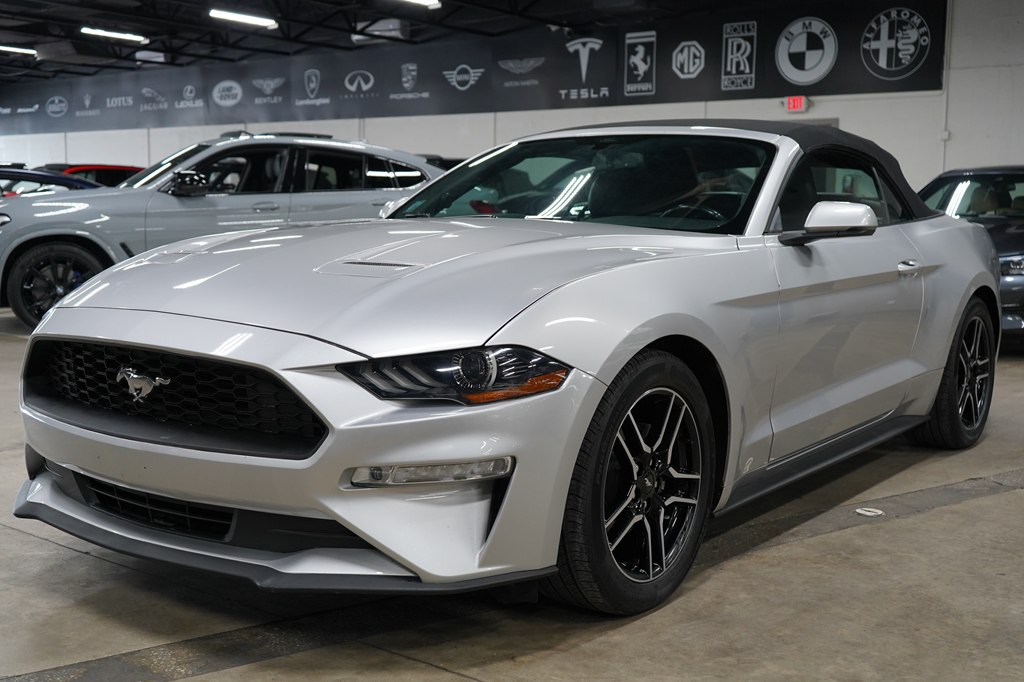 Silver 2019 Ford Mustang Coupe Automatic