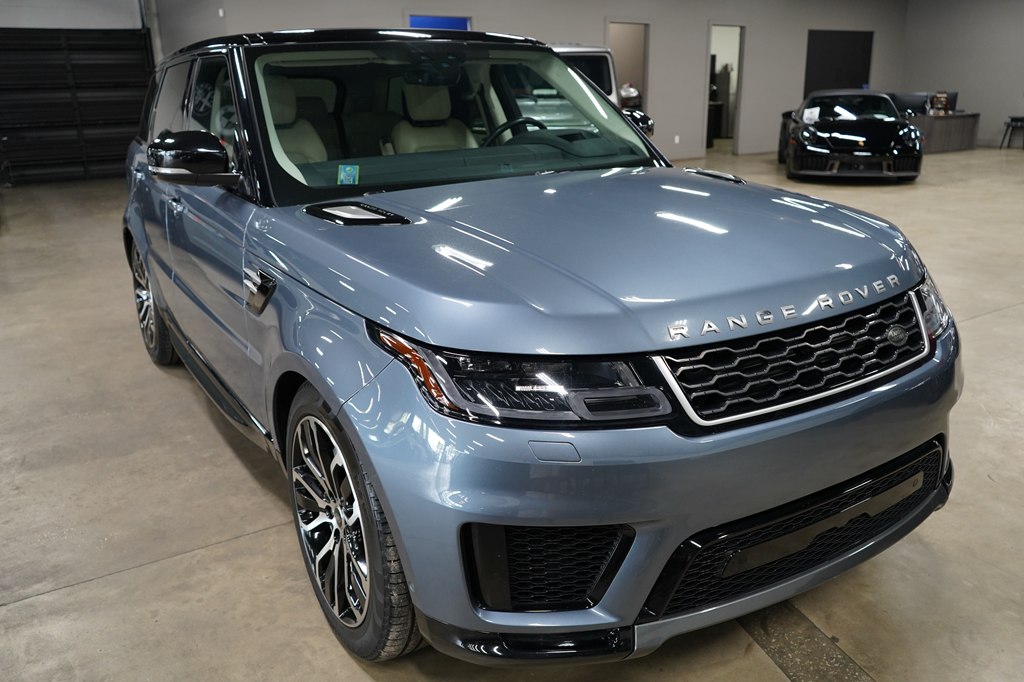 Blue 2019 Land Rover Range Rover Sport SUV / Crossover All-Wheel Drive