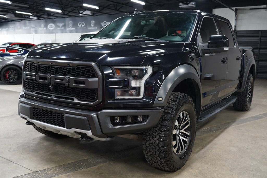Black 2019 Ford F-150 Pickup Truck Four-Wheel Drive Automatic