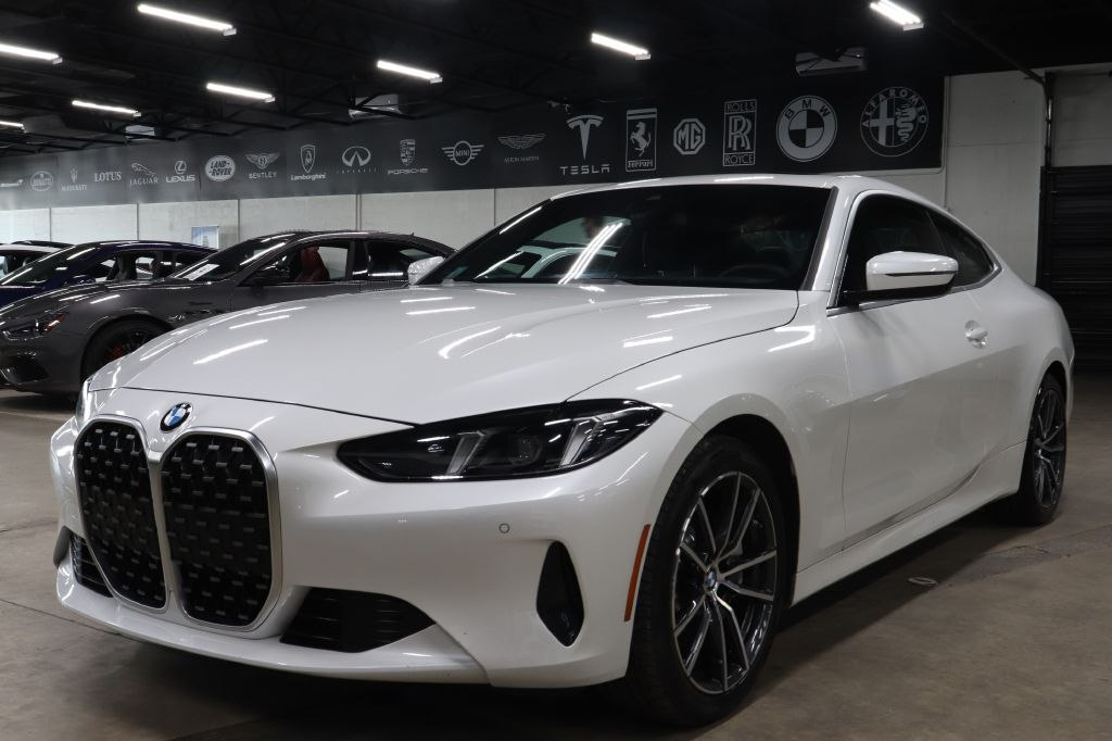 White 2026 BMW 4 Series Coupe All-Wheel Drive 8-Speed Automatic