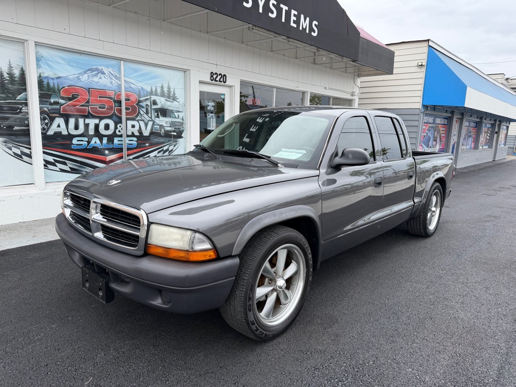 Gray 2004 Dodge Dakota Pickup Truck Rear-Wheel Drive Automatic
