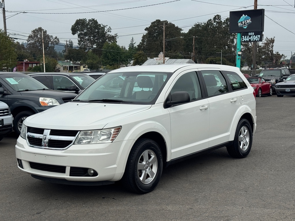 White 2009 Dodge Journey SUV / Crossover Front-Wheel Drive Automatic