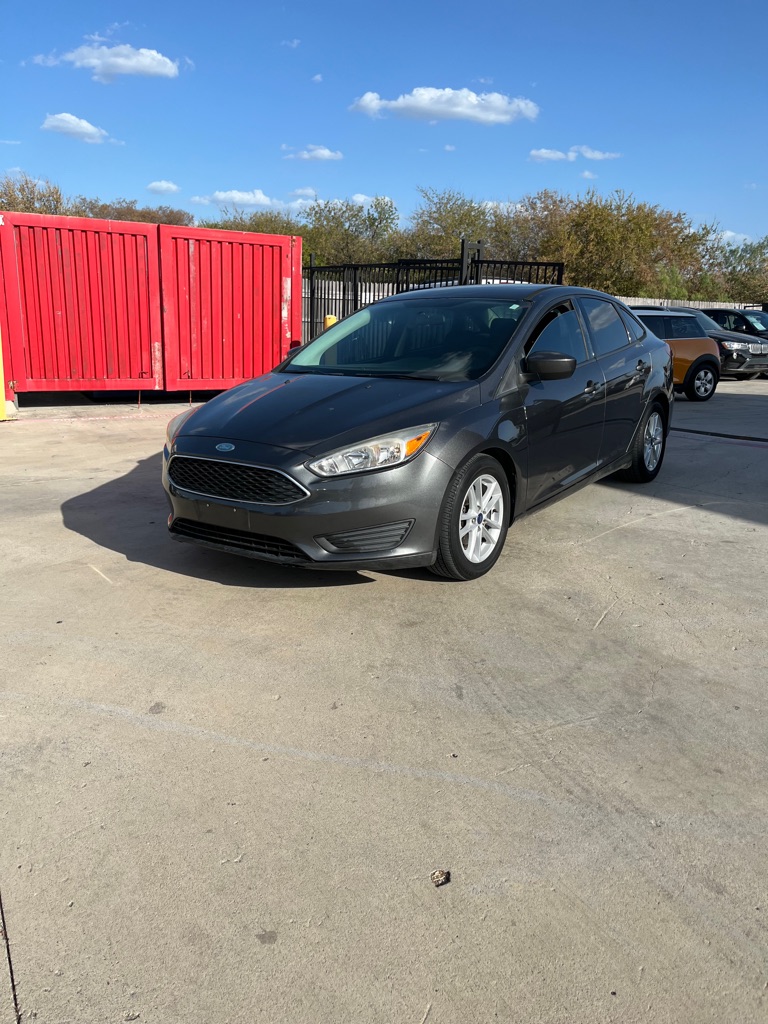 Gray 2018 Ford Focus Sedan Front-Wheel Drive Automatic