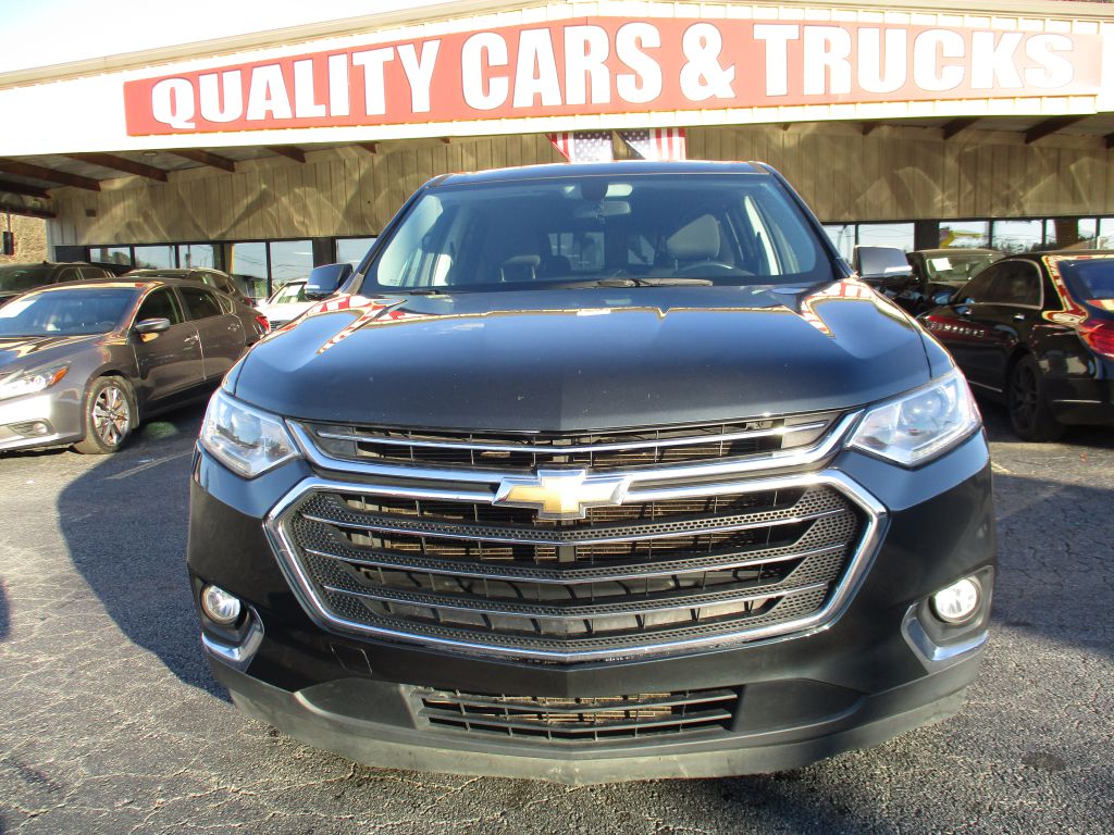 Black 2020 Chevrolet Traverse LT Cloth FWD SUV / Crossover Front-Wheel Drive Automatic