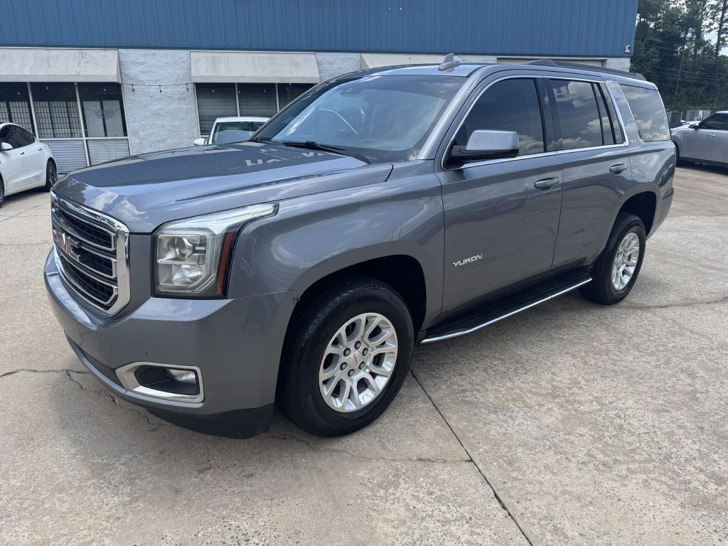 Gray 2020 GMC Yukon SLT 4WD SUV / Crossover Four-Wheel Drive Automatic