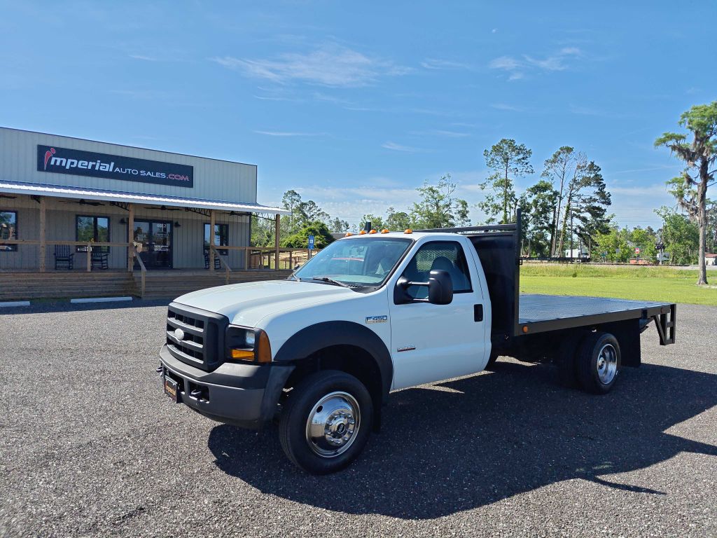 2007 FORD F450 FLATBED