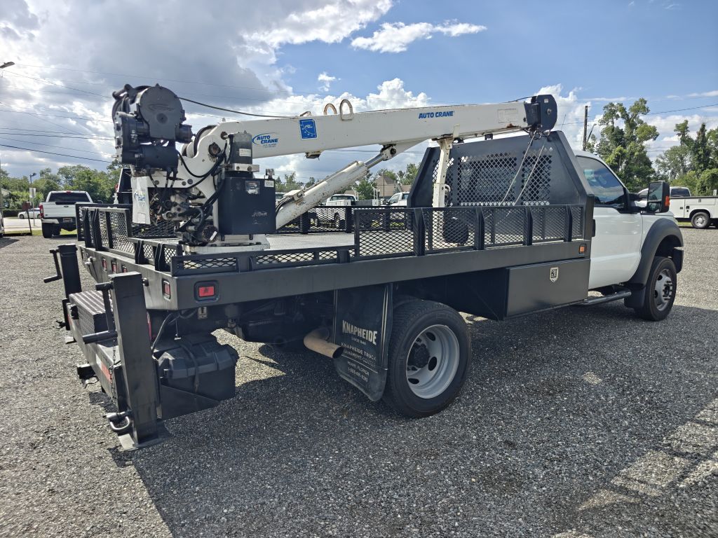 2016 FORD F550 FLAT BOOM