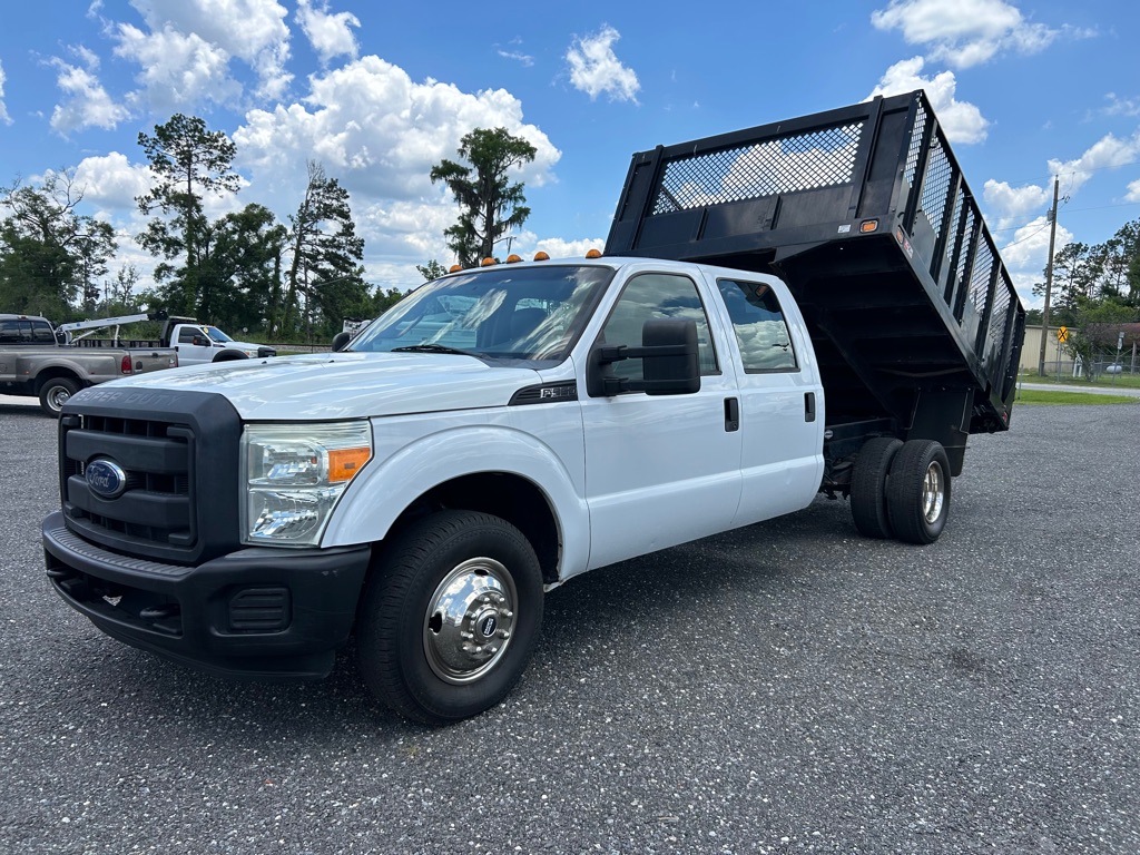 2016 FORD F350 FLAT DUMP