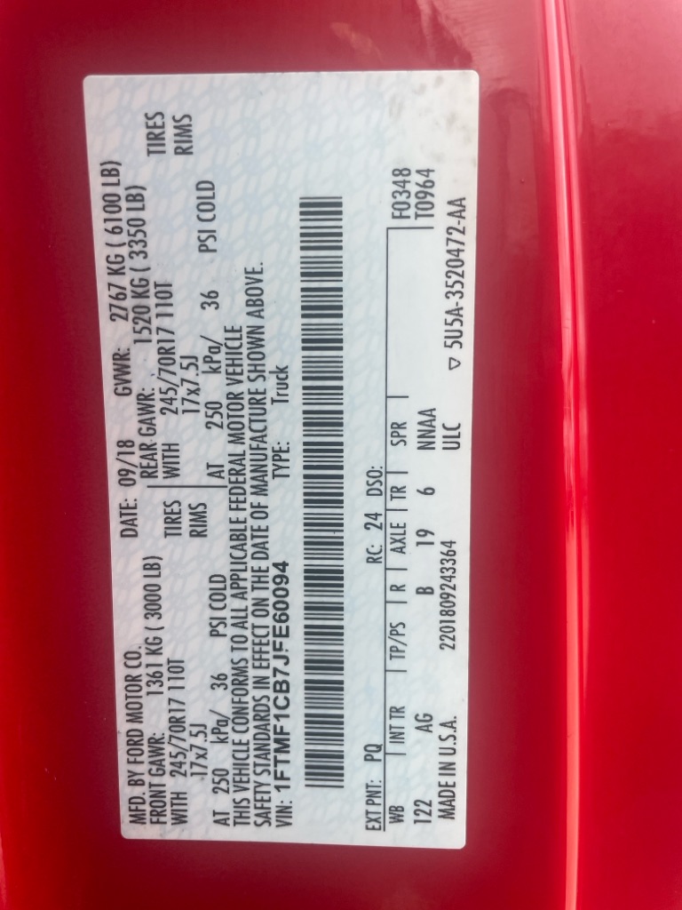 Photo 26 of this FORD F150 XL REG