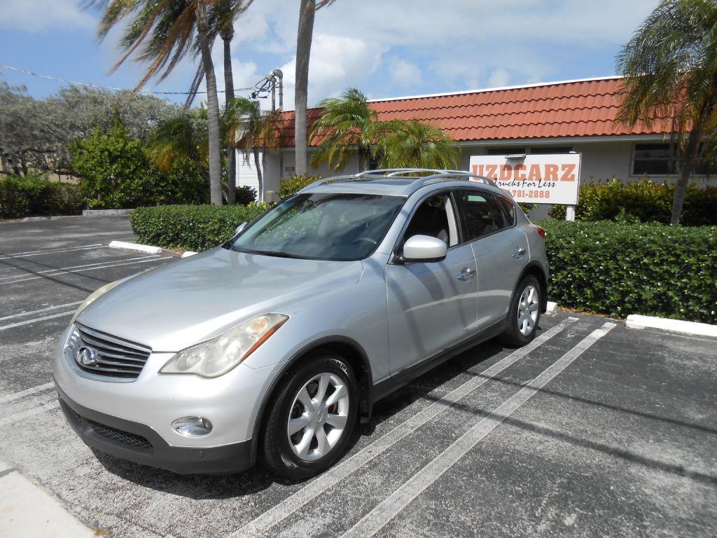 Silver Frost 2010 INFINITI EX35 AWD SUV / Crossover All-Wheel Drive Automatic