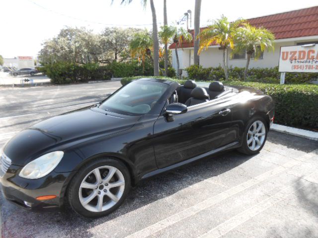 Black 2002 Lexus SC Convertible Rear-Wheel Drive Automatic