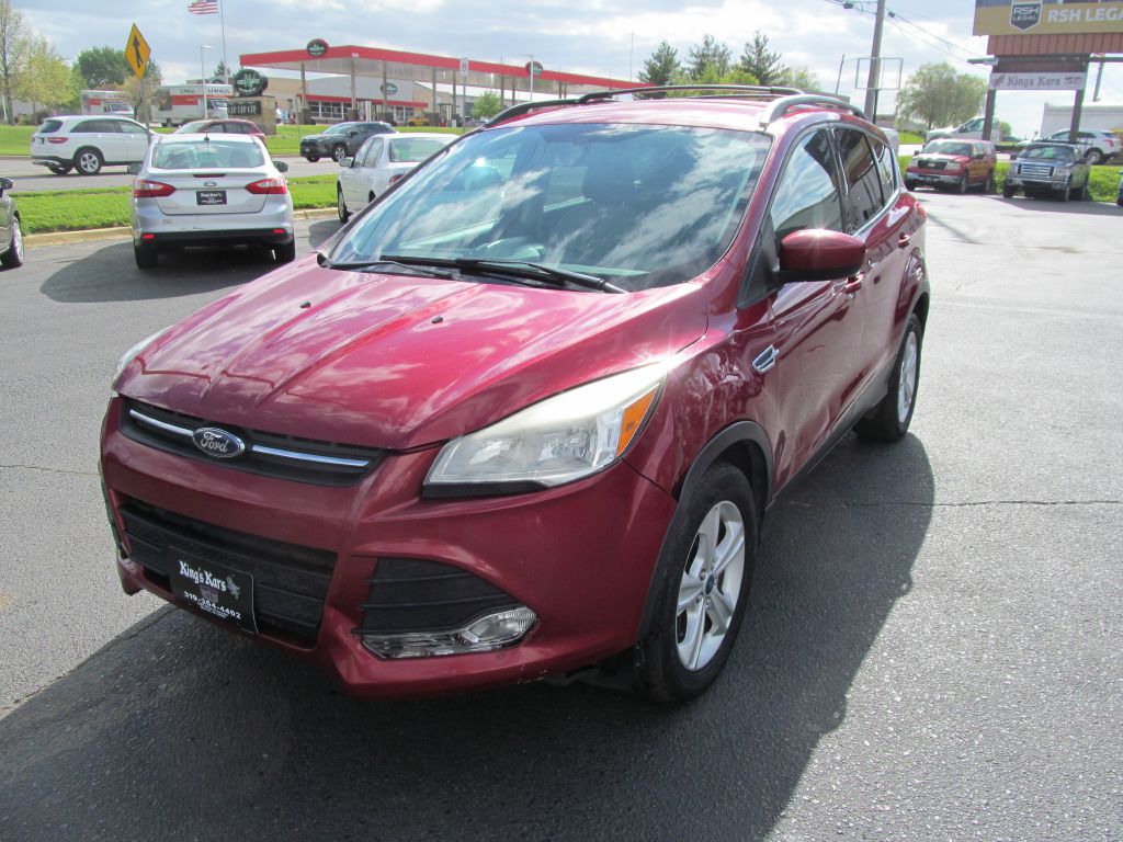 Red 2013 Ford Escape SE AWD SUV / Crossover All-Wheel Drive Automatic