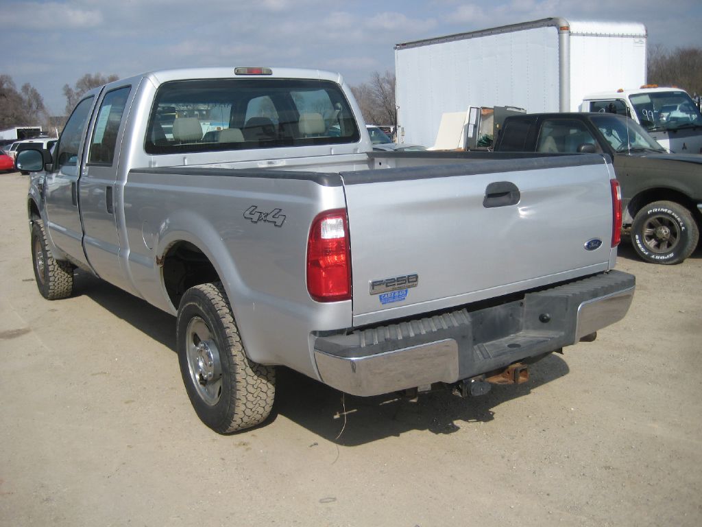 FORD F250 2008 FORD F250 1FTSW21R38EA45657