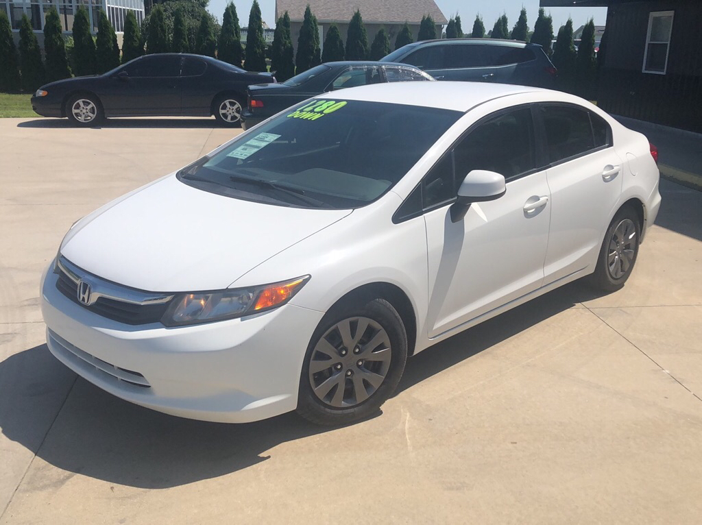 HONDA CIVIC 2012 HONDA CIVIC 19XFB2F58CE064351