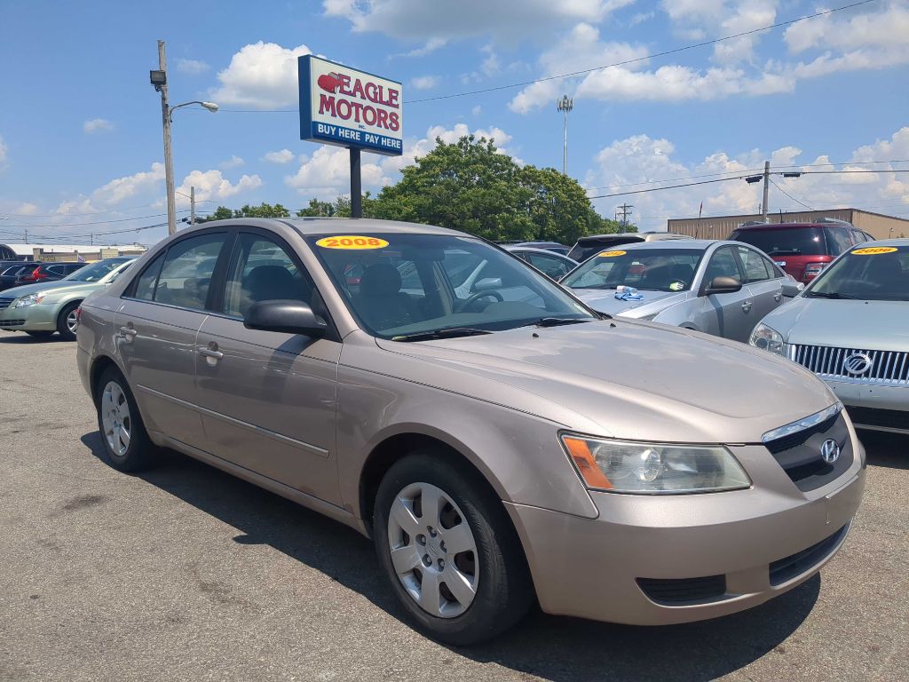 HYUNDAI SONATA 2008 HYUNDAI SONATA 5NPET46C28H391320