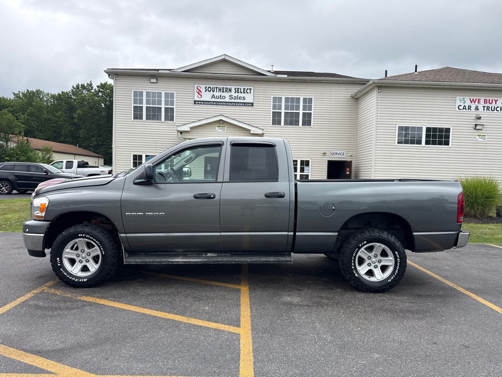 Gray 2006 Dodge RAM 1500 Pickup Truck Four-Wheel Drive Automatic