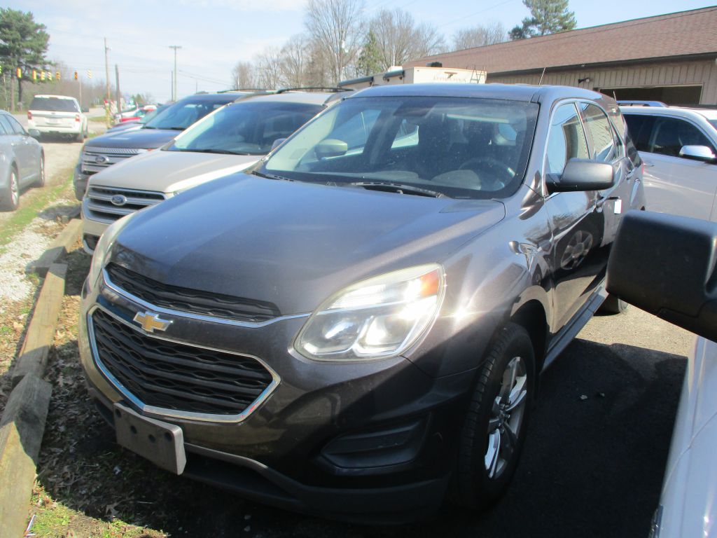 CHEVROLET EQUINOX 2016 CHEVROLET EQUINOX 2GNFLEEK8G6187036
