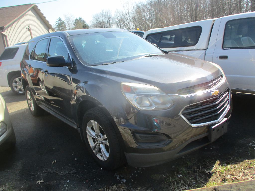 CHEVROLET EQUINOX 2016 CHEVROLET EQUINOX 2GNFLEEK8G6187036