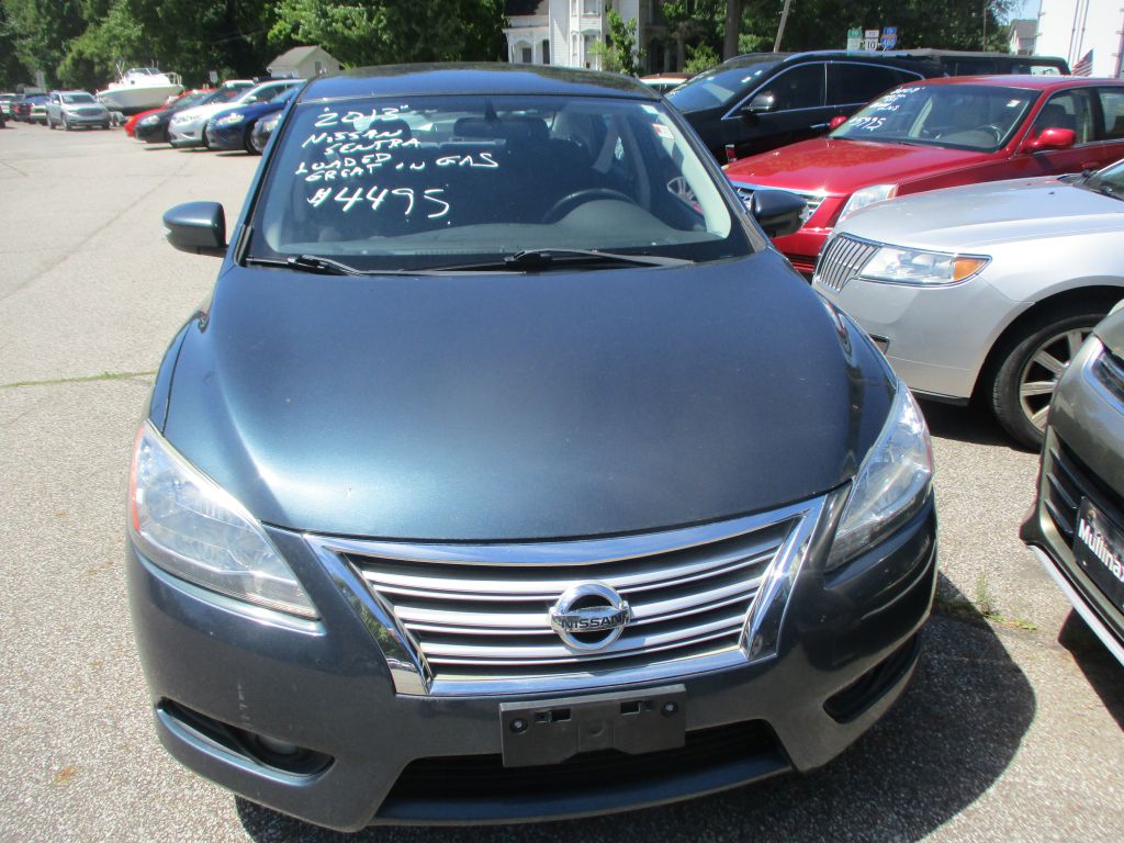 NISSAN SENTRA 2013 NISSAN SENTRA 3N1AB7AP1DL620631