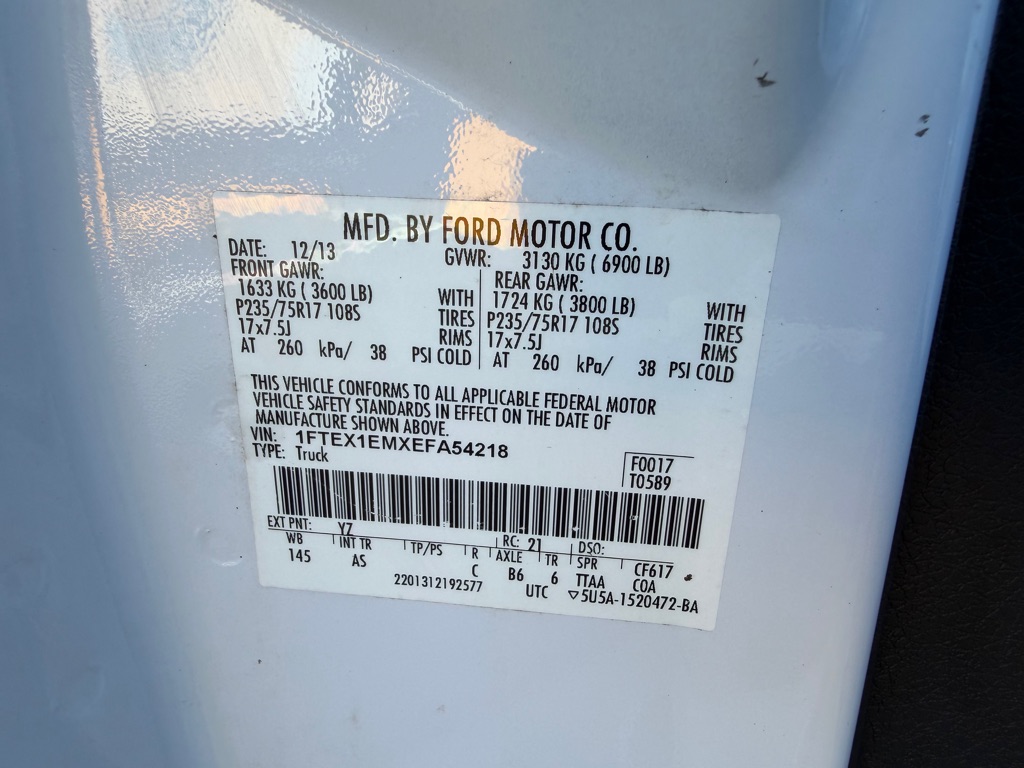 Photo 26 of this FORD F150 SC 4X4