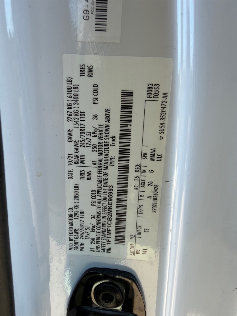 Photo 23 of this FORD F150 XL LWB