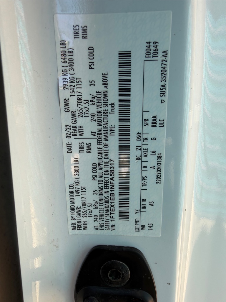 Photo 30 of this FORD F150 SC 4X4