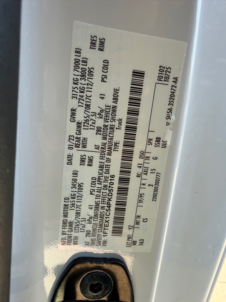 Photo 25 of this FORD F150 SC LWB