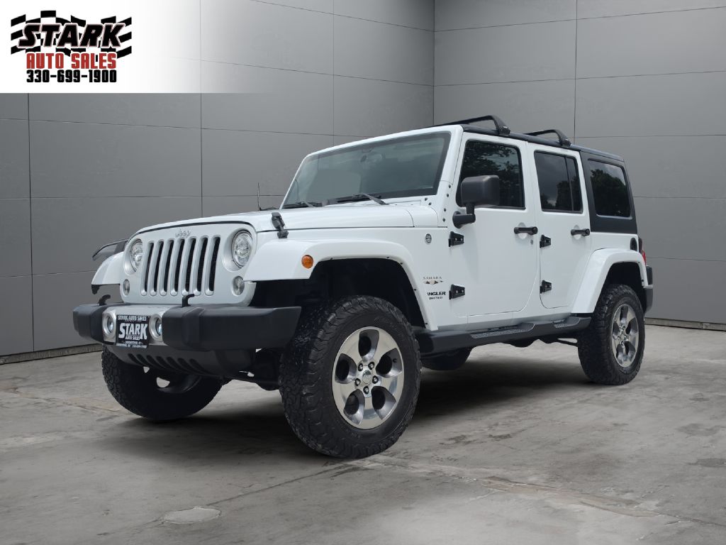 2017 JEEP WRANGLER UNLIMI SAHARA for sale at Stark Auto Sales