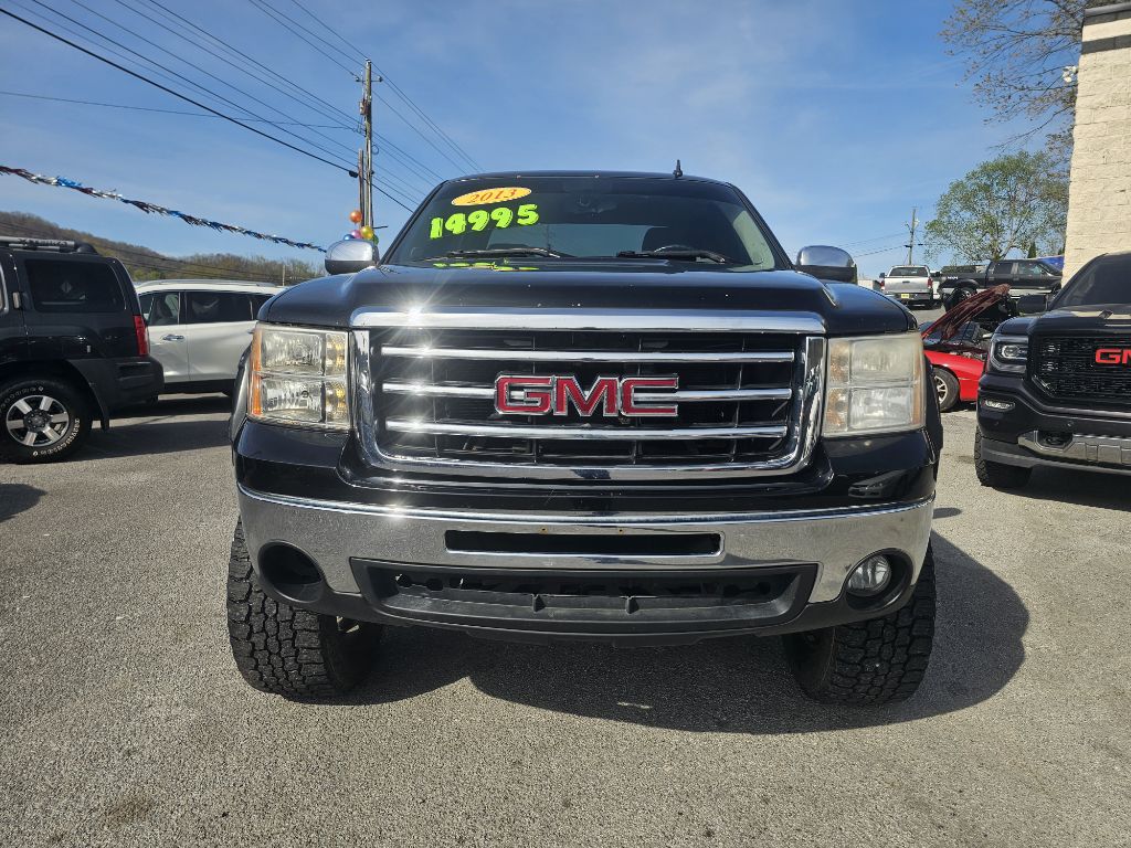 Black 2013 GMC Sierra 1500 SL Ext. Cab 4WD Pickup Truck Four-Wheel Drive Automatic