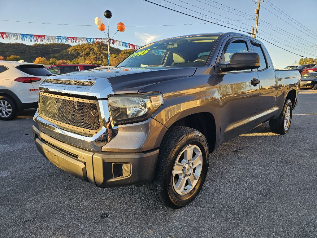 Gray 2014 Toyota Tundra Pickup Truck Four-Wheel Drive Automatic